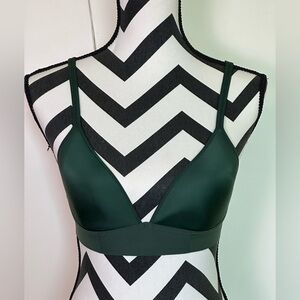 Aerie Dark Green Real Me Full Coverage Bra - 34B